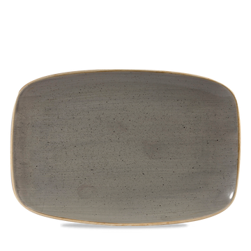 Peppercorn Grey Oblong Platter 34.4 x 23.4cm